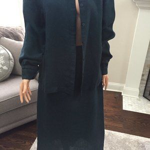 Eileen Fischer Jacket and Skirt Set